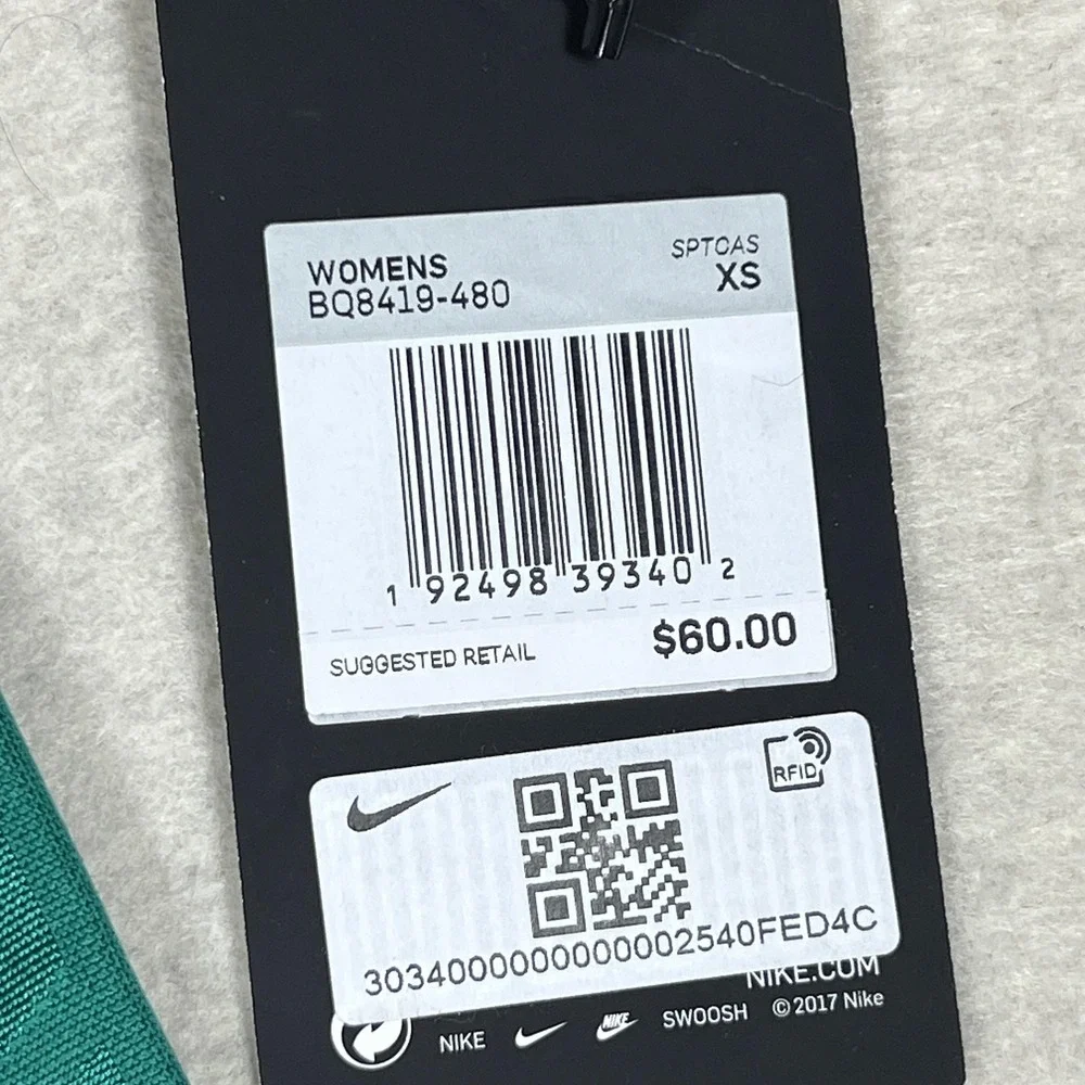 Nike Sportswear T-Shirt Dress Womens XS Multicolor‎ Geometric Jersey BQ8419-480